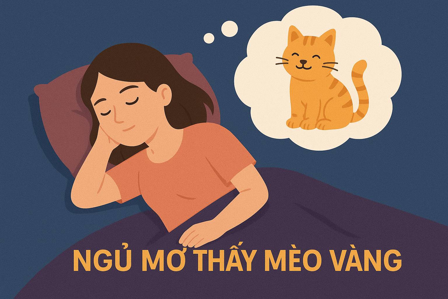 Mơ thấy mèo vàng là điềm gì? Đánh số mấy chuẩn xác