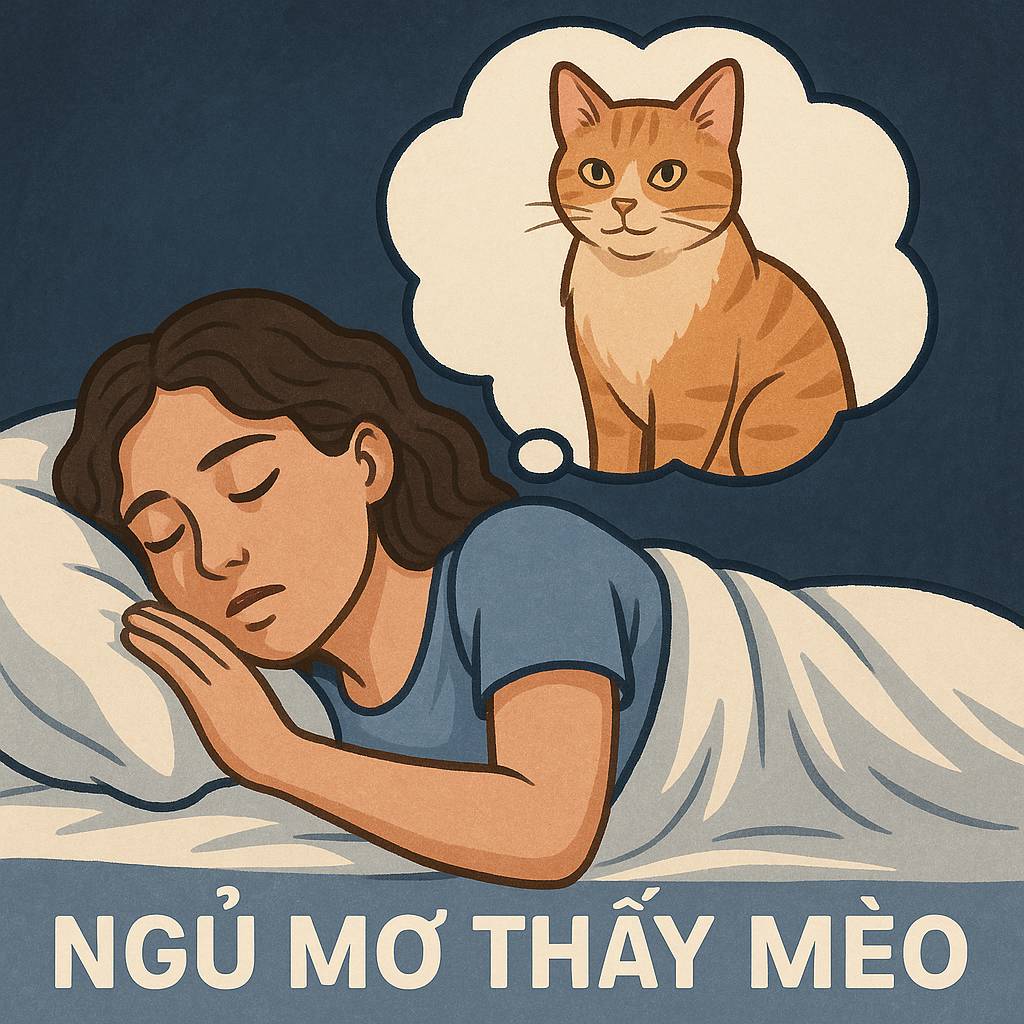 Mơ thấy mèo là điềm gì? Đánh số mấy theo từng màu và tình huống