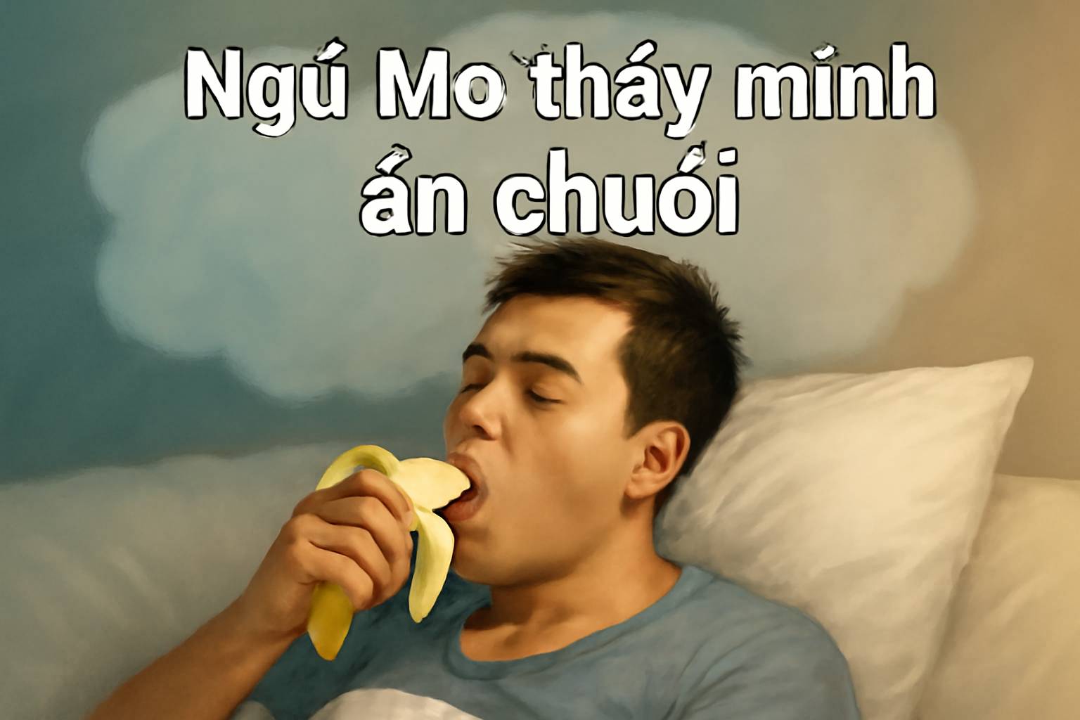 Mơ thấy mình ăn chuối là điềm gì? Đánh số mấy