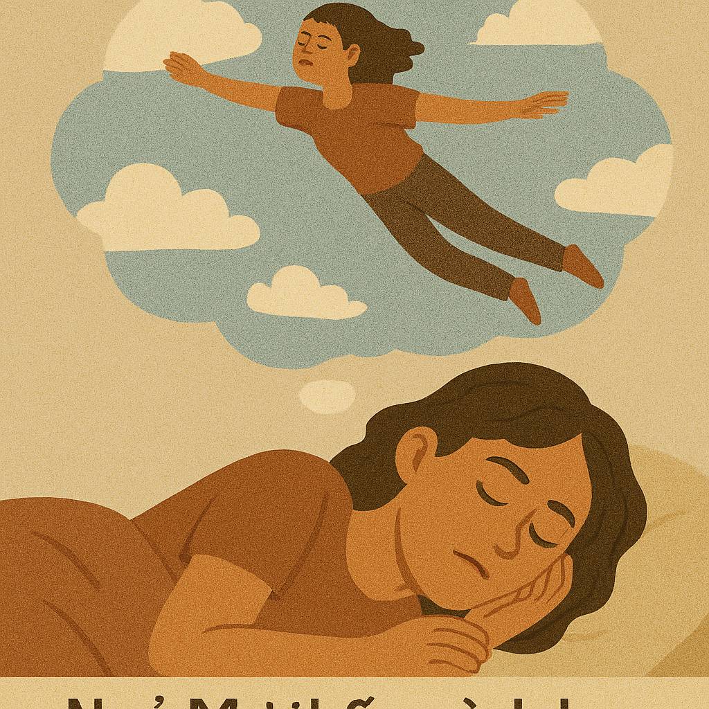 Mơ thấy mình bay là điềm gì? Đánh số mấy