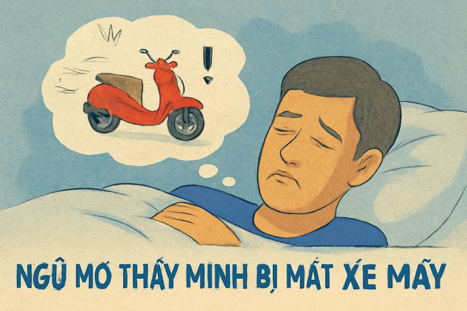 Mơ thấy mình bị mất xe máy là điềm gì? Đánh số mấy?