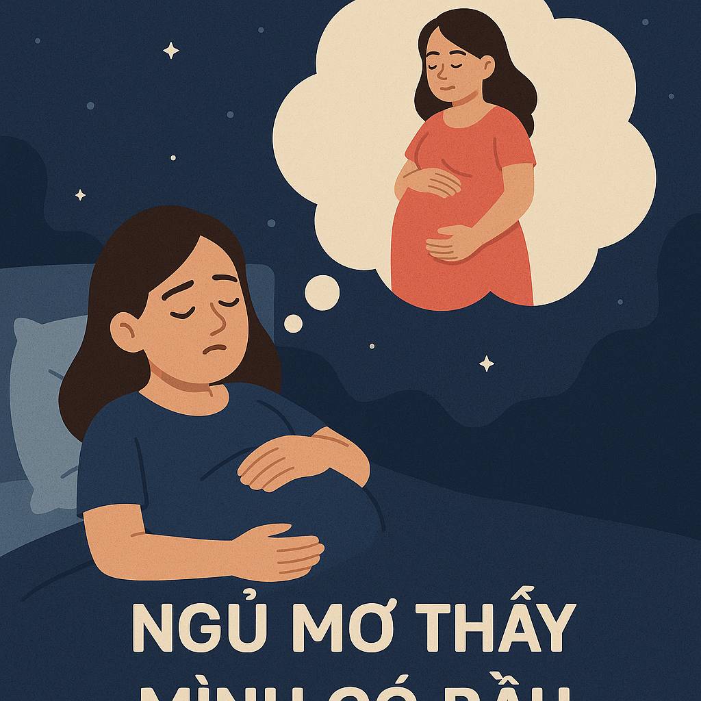Mơ thấy mình có bầu là điềm gì? Đánh số mấy?