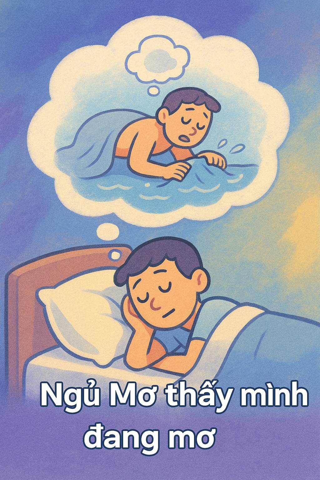 Mơ thấy mình đang mơ là điềm gì? Đánh số mấy