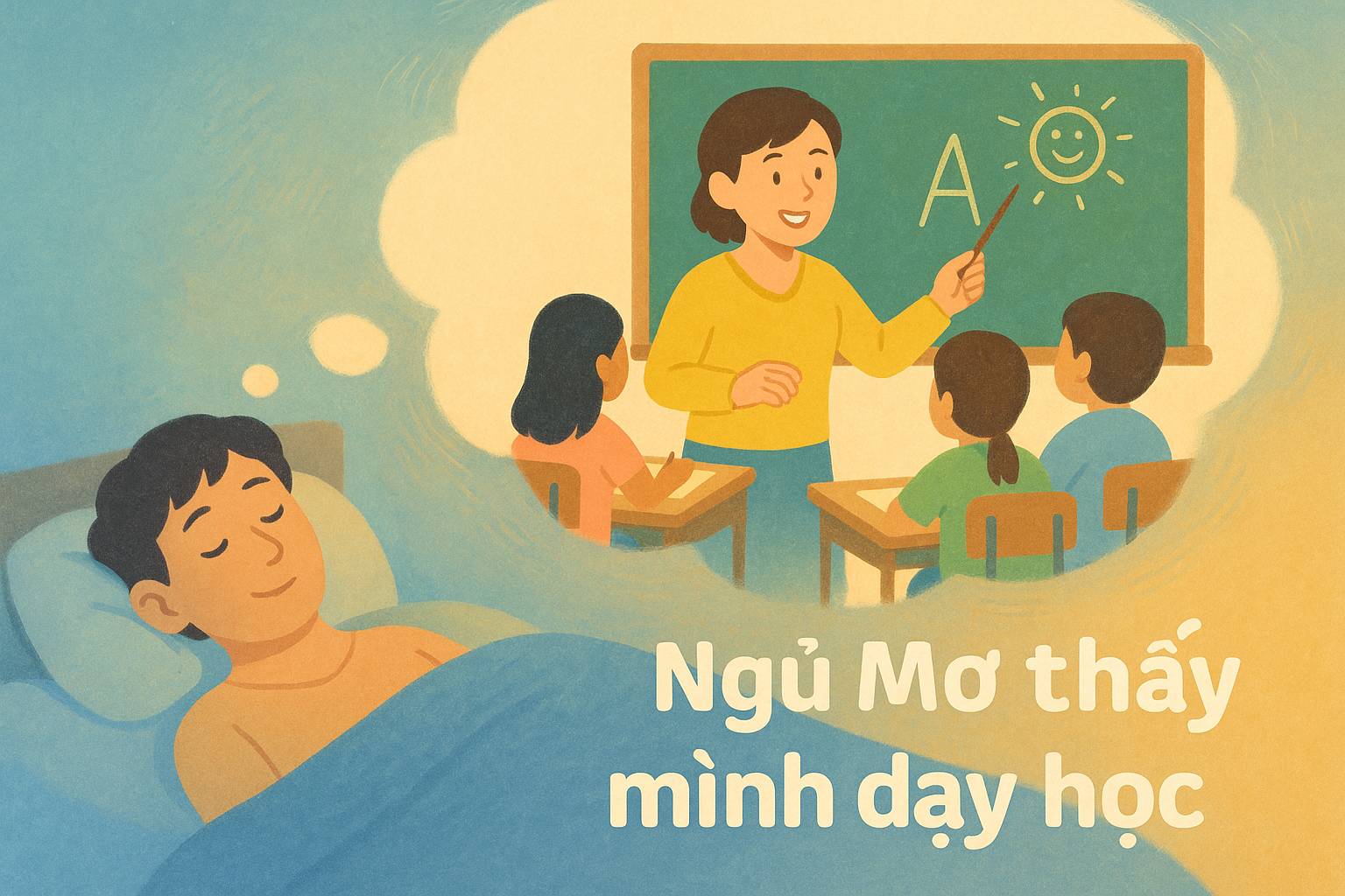 Nằm mơ thấy "mình dạy học" là điềm gì, đánh con số nào?