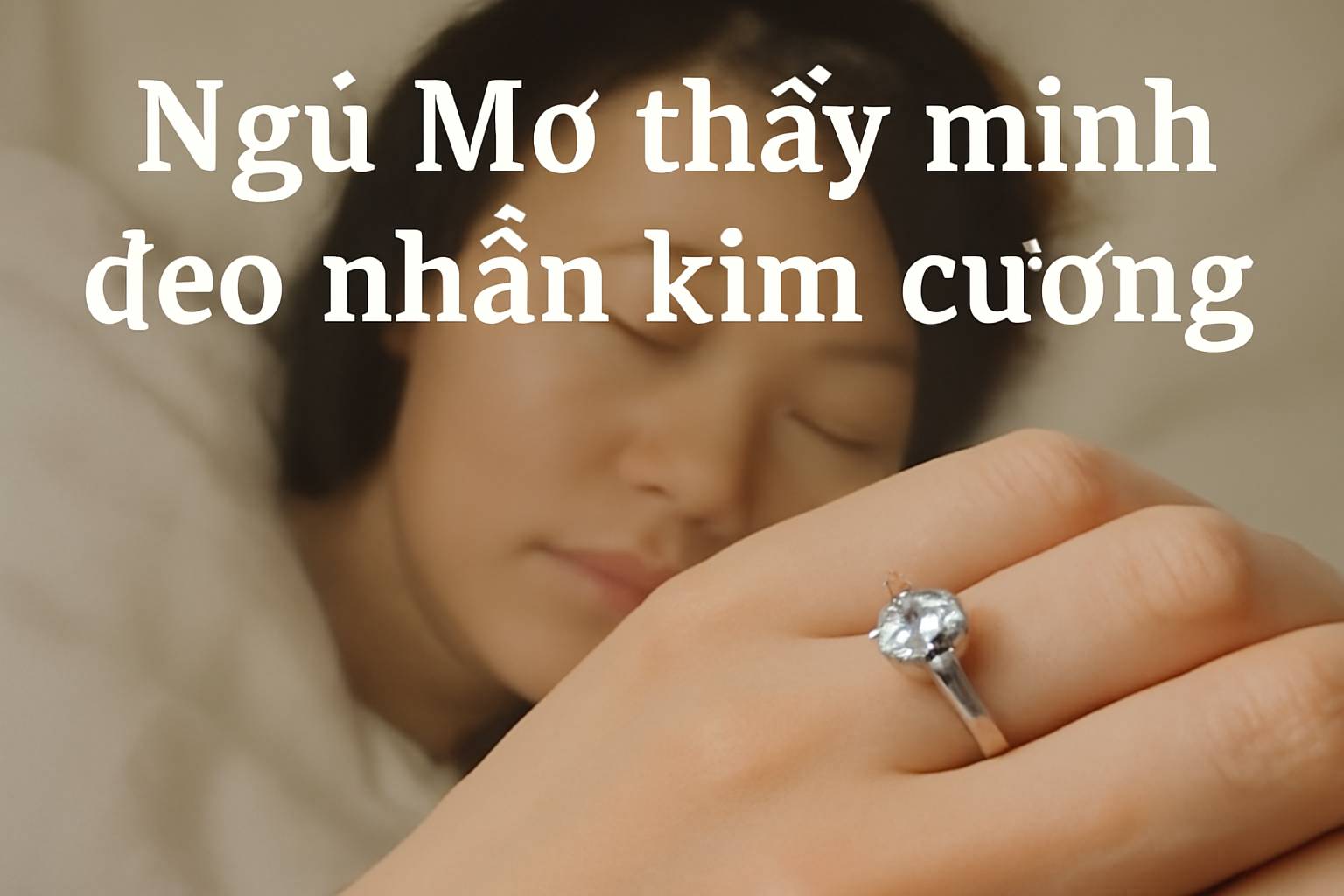 Mơ thấy mình đeo nhẫn kim cương là điềm gì? Đánh số mấy