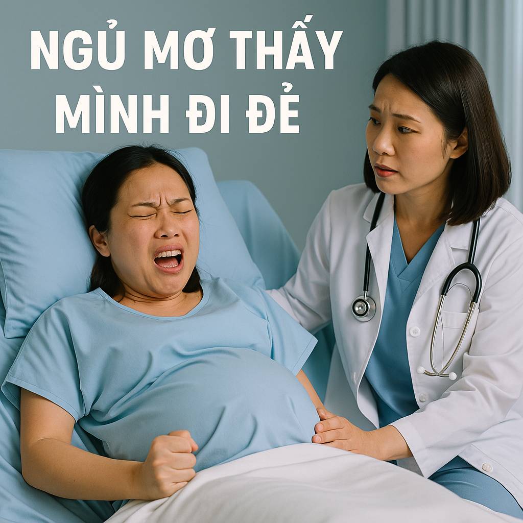 Mơ thấy mình đi đẻ là điềm gì? Đánh số mấy
