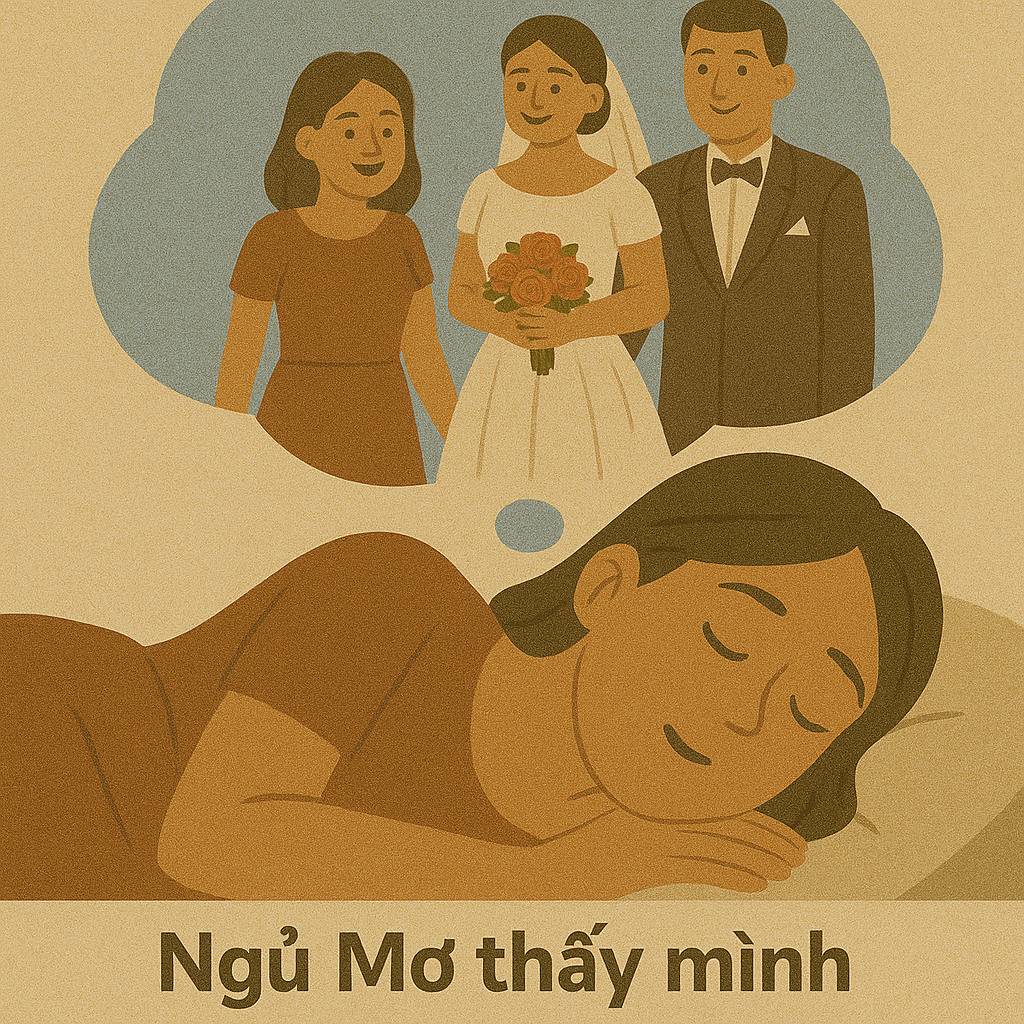 Mơ thấy mình đi dự đám cưới là điềm gì? Đánh số mấy