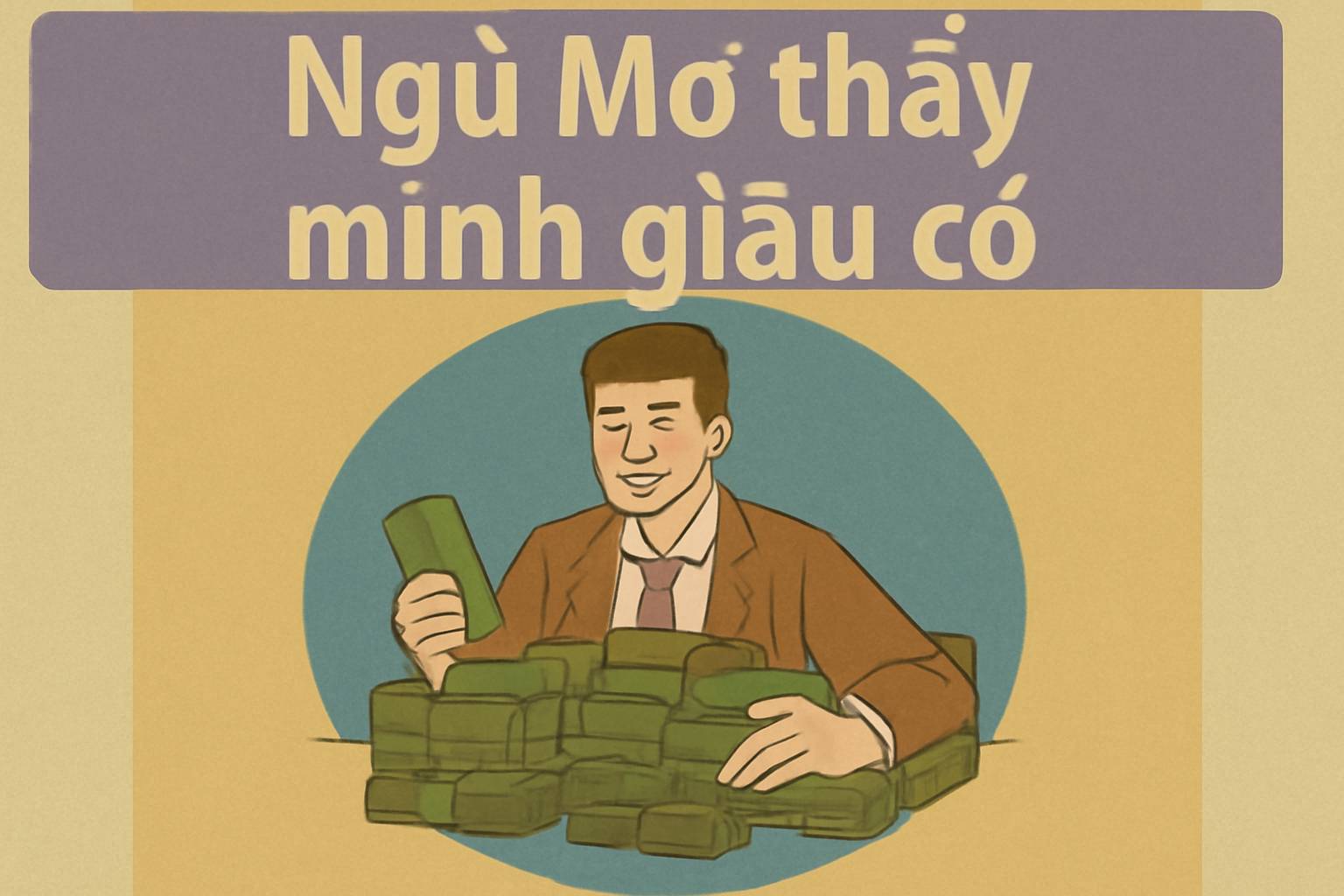 Mơ thấy mình giàu có là điềm gì? Đánh số mấy?