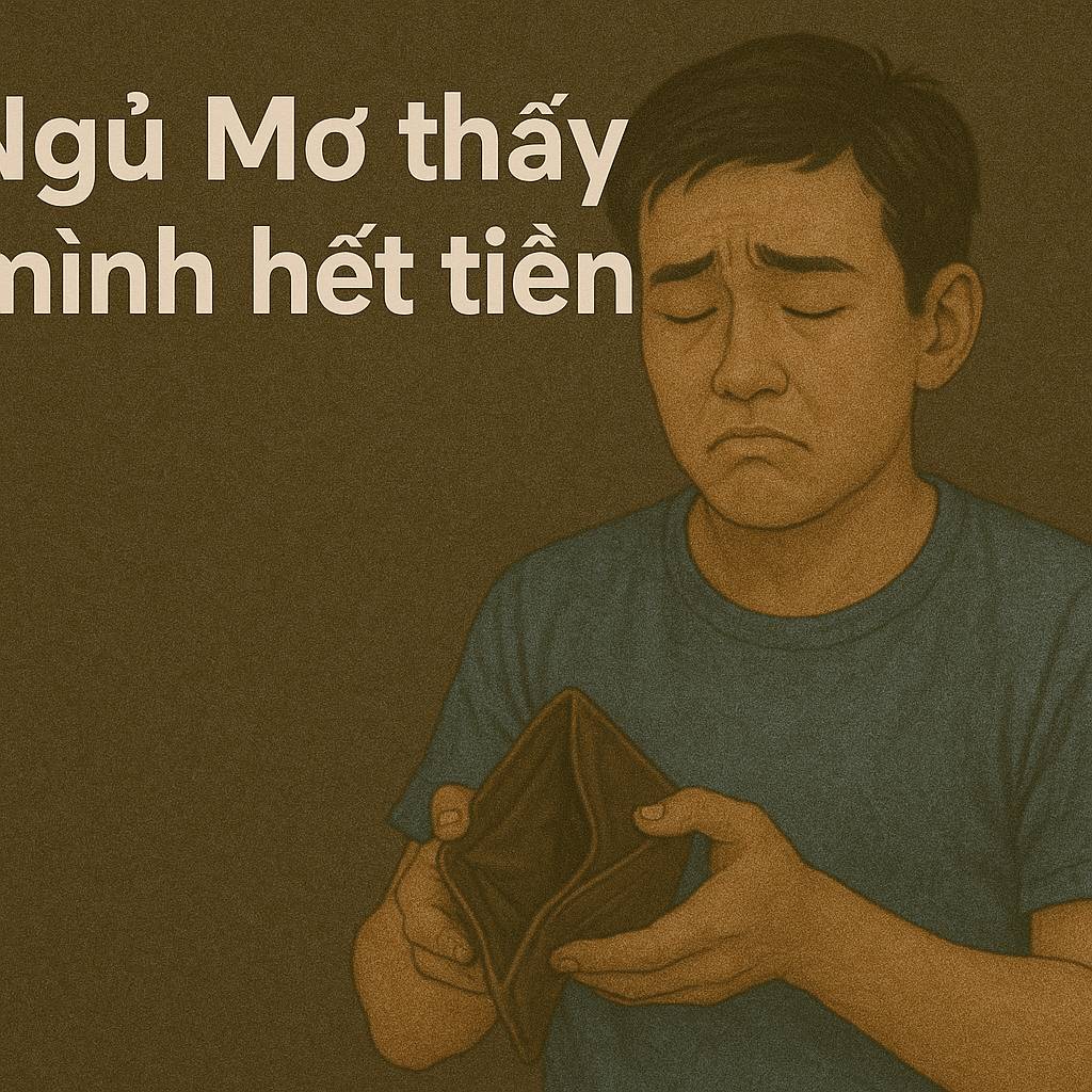 Mơ thấy mình hết tiền là điềm gì? Đánh số mấy?
