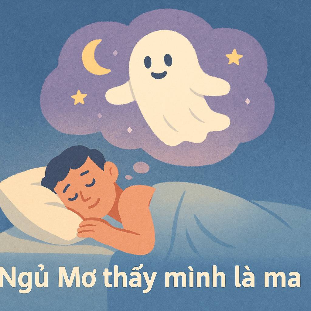 Mơ thấy mình là ma là điềm gì? Đánh số mấy