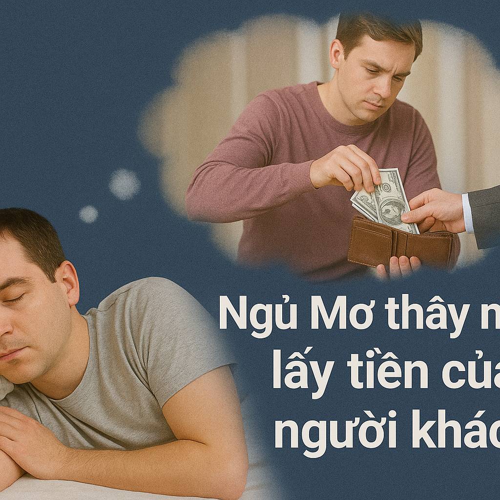 Mơ thấy mình lấy tiền của người khác là điềm gì? Đánh số mấy?