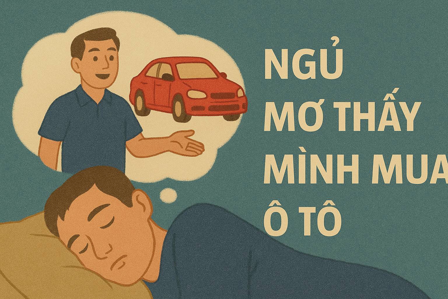 Mơ thấy mình mua ô tô là điềm gì? Đánh số mấy