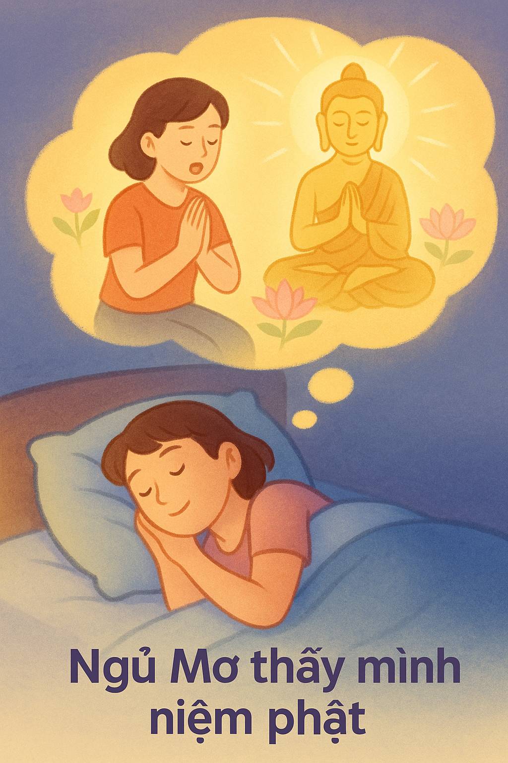 Mơ thấy mình niệm Phật là điềm gì? Đánh số mấy