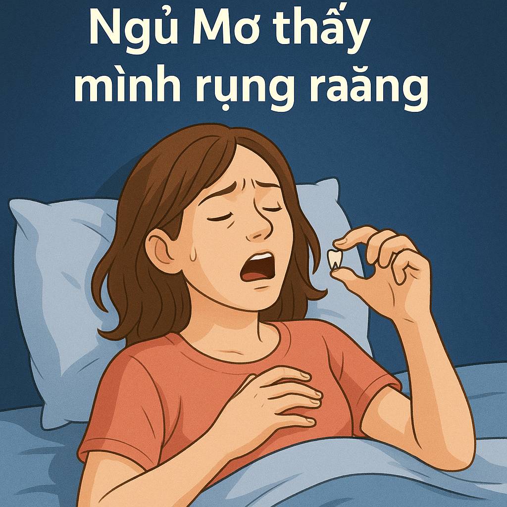 Mơ thấy mình rụng răng là điềm gì? Đánh số mấy