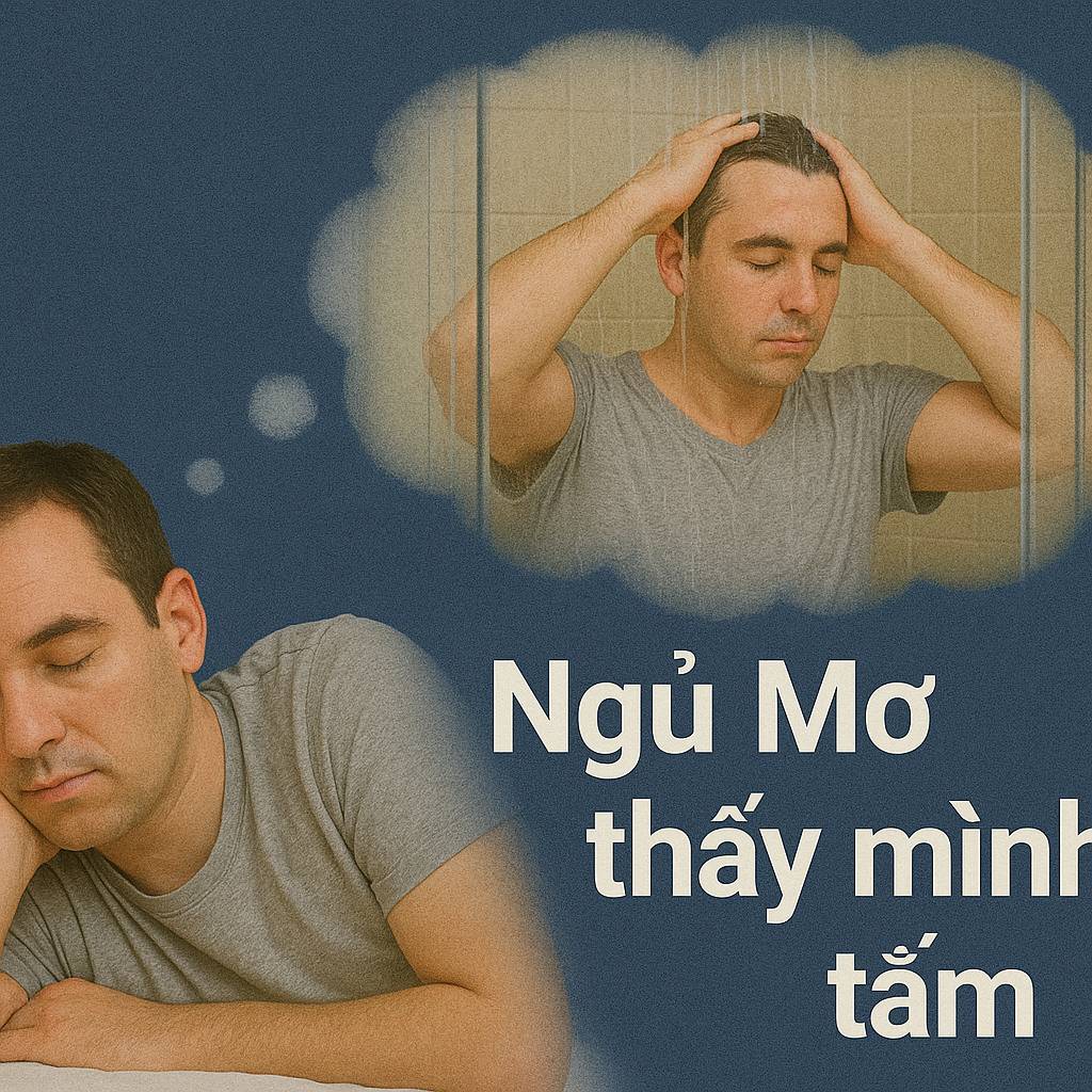 Mơ thấy mình tắm là điềm gì? Đánh số mấy?