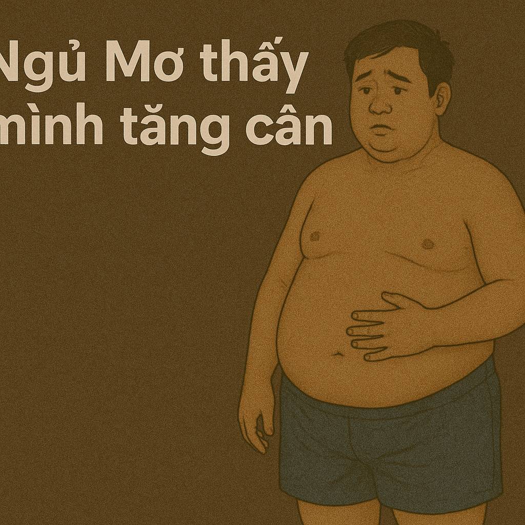 Mơ thấy mình tăng cân là điềm gì? Đánh số mấy?