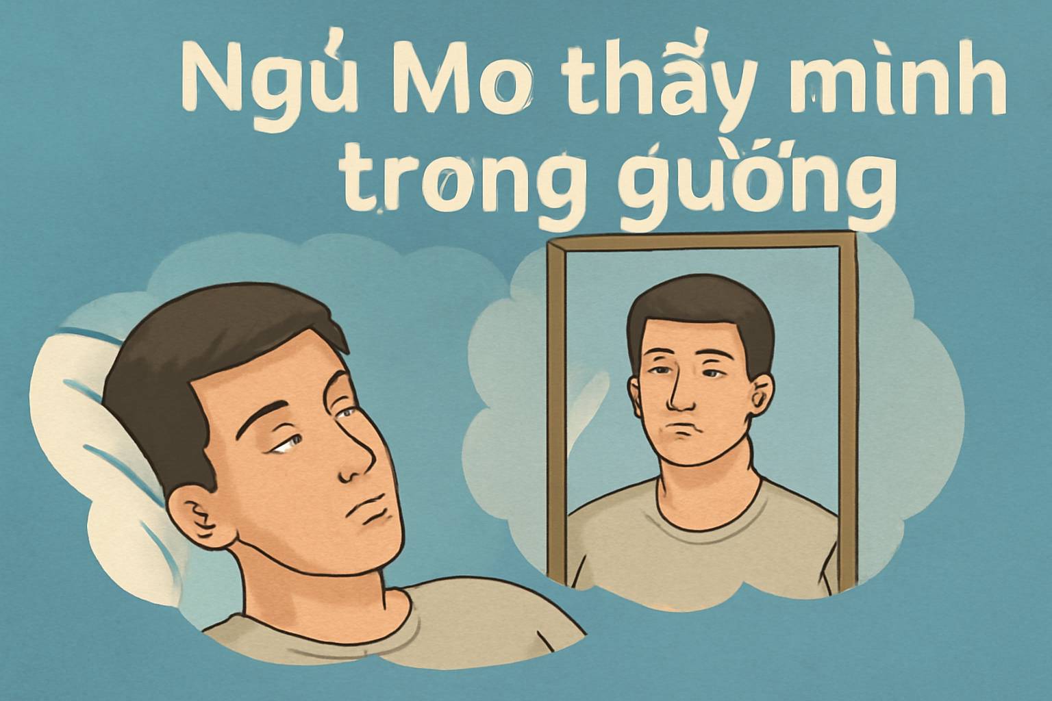 Mơ thấy mình trong gương là điềm gì? Đánh số mấy