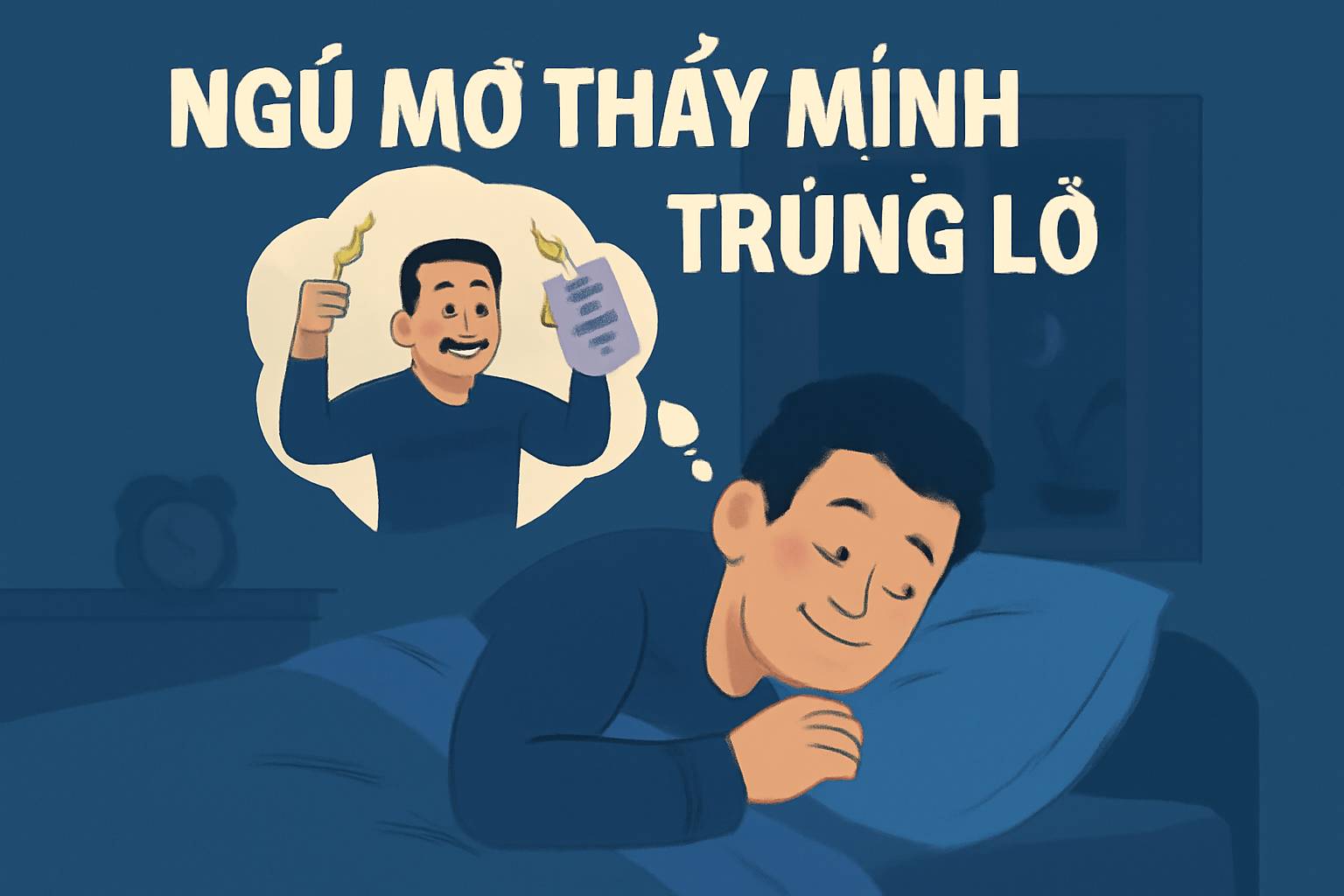 Mơ thấy mình trúng số là điềm gì? Đánh số mấy?