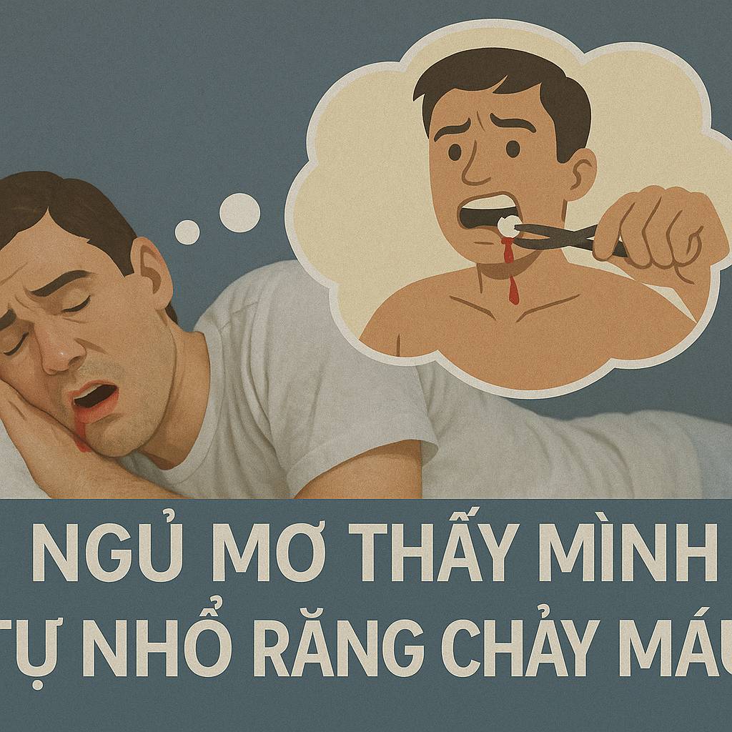 Mơ thấy mình tự nhổ răng chảy máu là điềm gì? Đánh số mấy