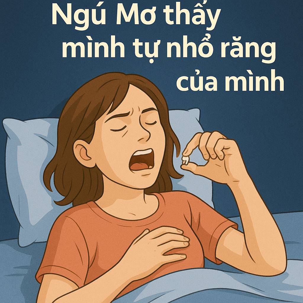 Mơ thấy tự nhổ răng của mình là điềm gì? Đánh số mấy?