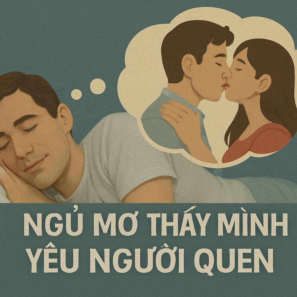 Mơ thấy mình yêu người quen là điềm gì? Đánh số mấy