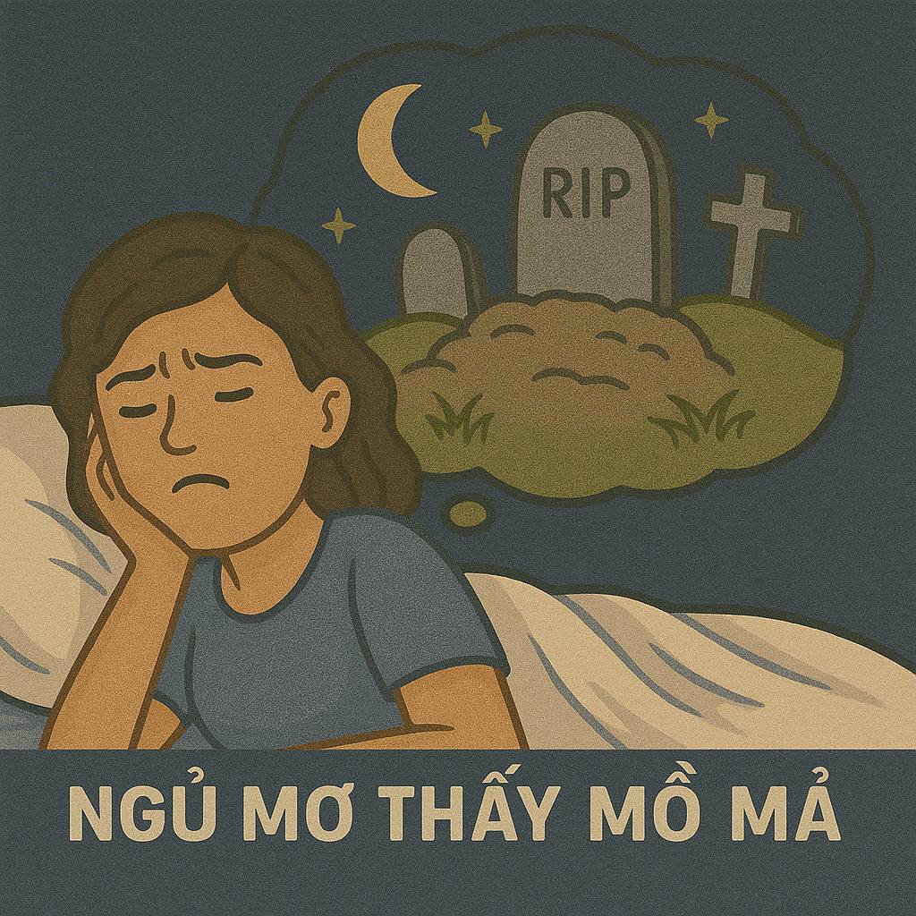 Mơ thấy mồ mả là điềm gì? Đánh số mấy chuẩn xác 2025