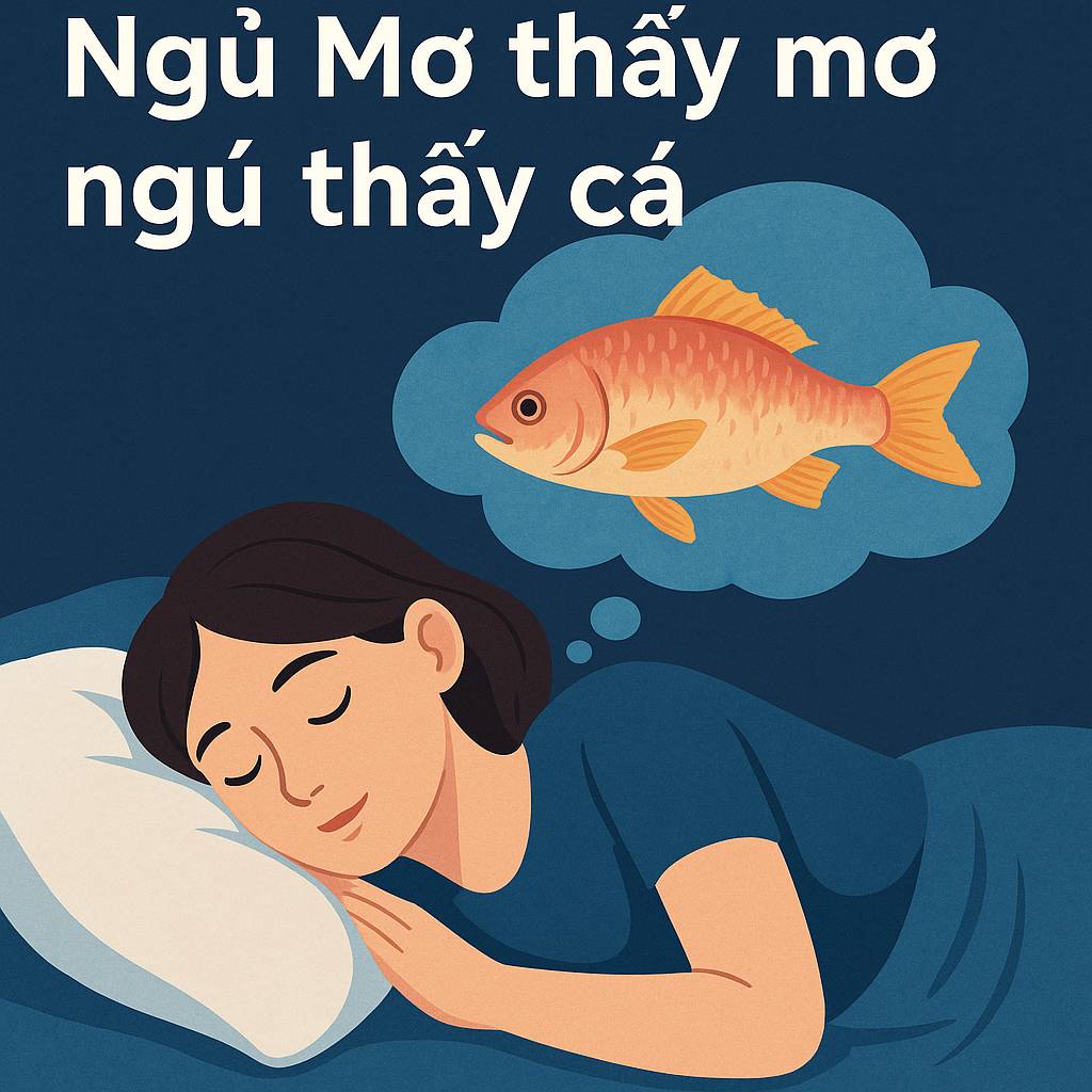 Mơ thấy mơ ngủ thấy cá là điềm gì? Đánh số mấy