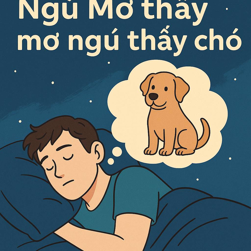 Mơ ngủ thấy chó là điềm gì? Đánh số mấy