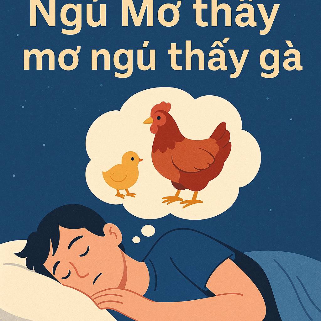 Mơ thấy gà là điềm gì? Đánh số mấy?