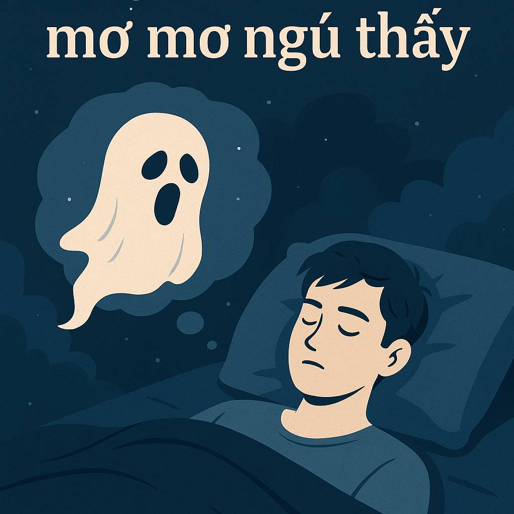 Mơ ngủ thấy ma là điềm gì? Đánh số mấy
