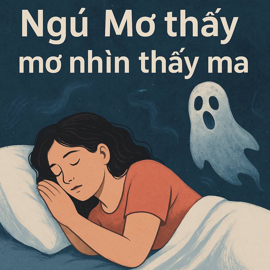 Mơ thấy mơ nhìn thấy ma là điềm gì? Đánh số mấy
