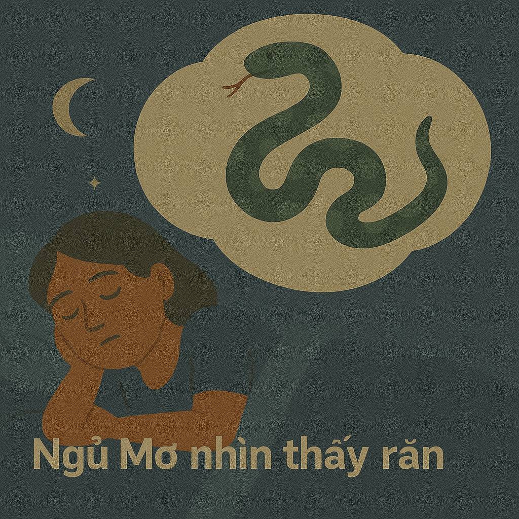 Mơ thấy rắn là điềm gì? Đánh số mấy