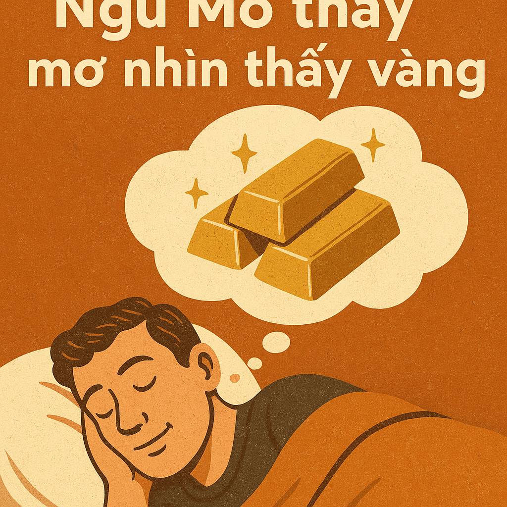 Mơ thấy mơ nhìn thấy vàng là điềm gì? Đánh số mấy