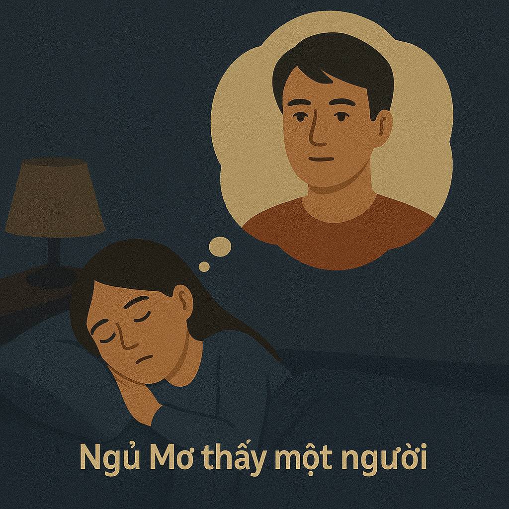 Mơ thấy một người là điềm gì? Đánh số mấy?