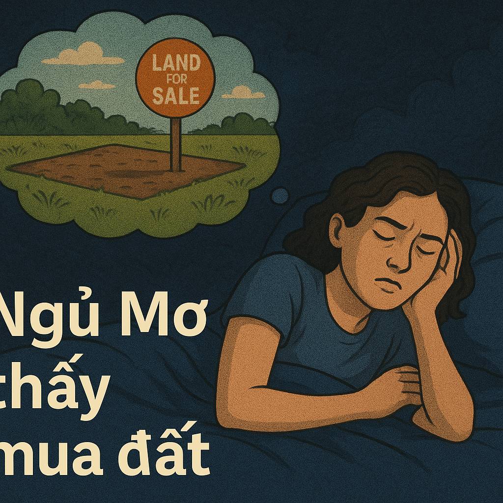 Mơ thấy mua đất là điềm gì? Đánh số mấy?