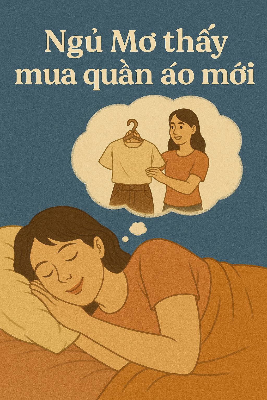 Mơ thấy mua quần áo mới là điềm gì? Đánh số mấy?