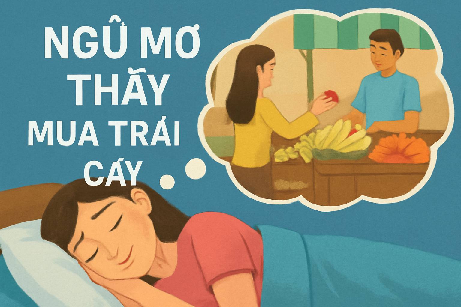 Mơ thấy mua trái cây là điềm gì? Đánh số mấy