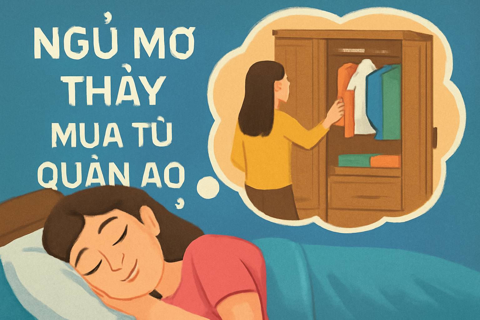 Mơ thấy mua tủ quần áo là điềm gì? Đánh số mấy?