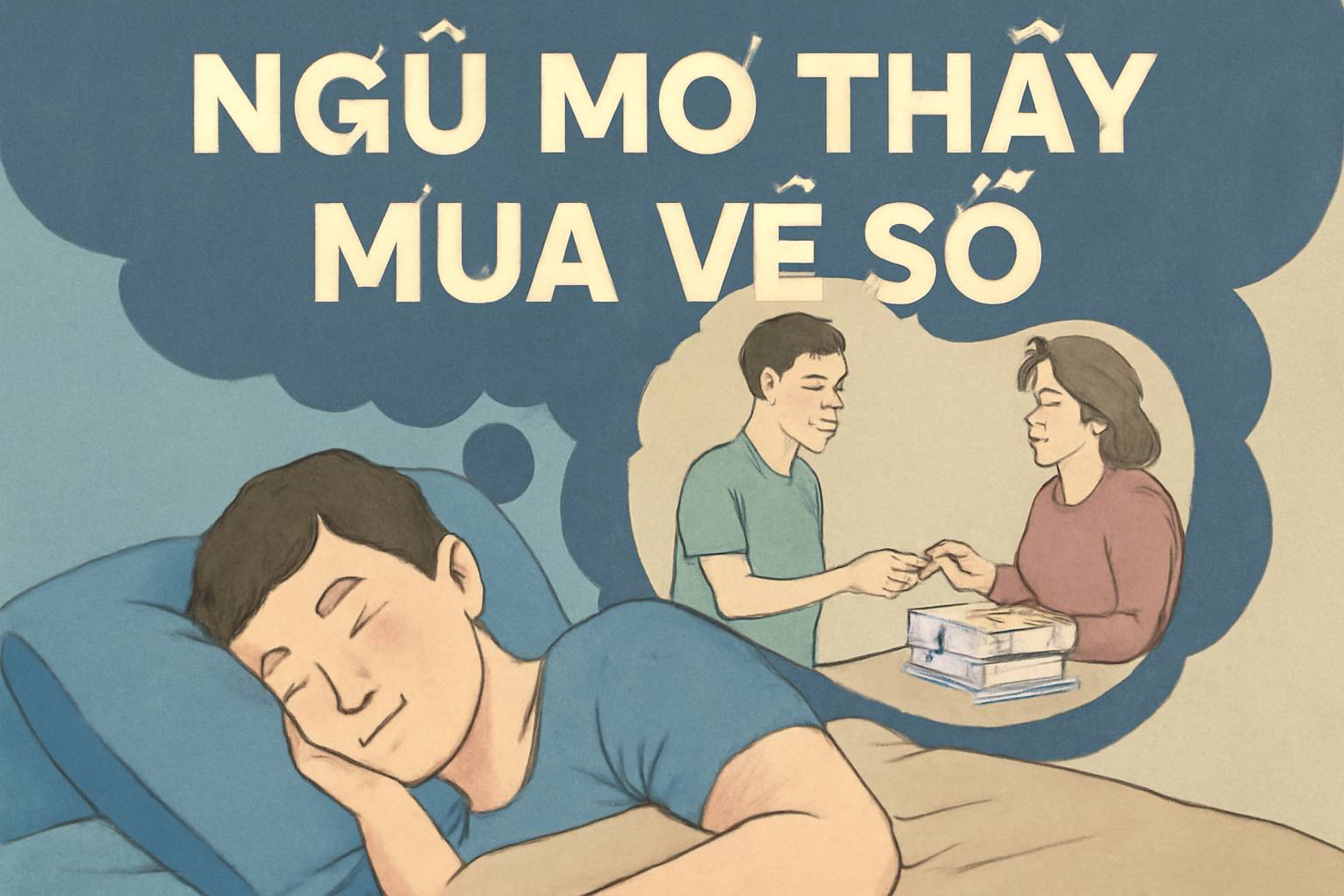Mơ thấy mua vé số là điềm gì? Đánh số mấy chuẩn nhất