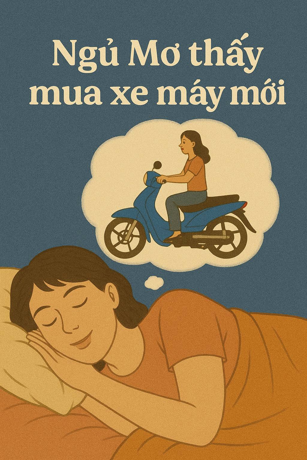 Mơ thấy mua xe máy mới là điềm gì? Đánh số mấy?