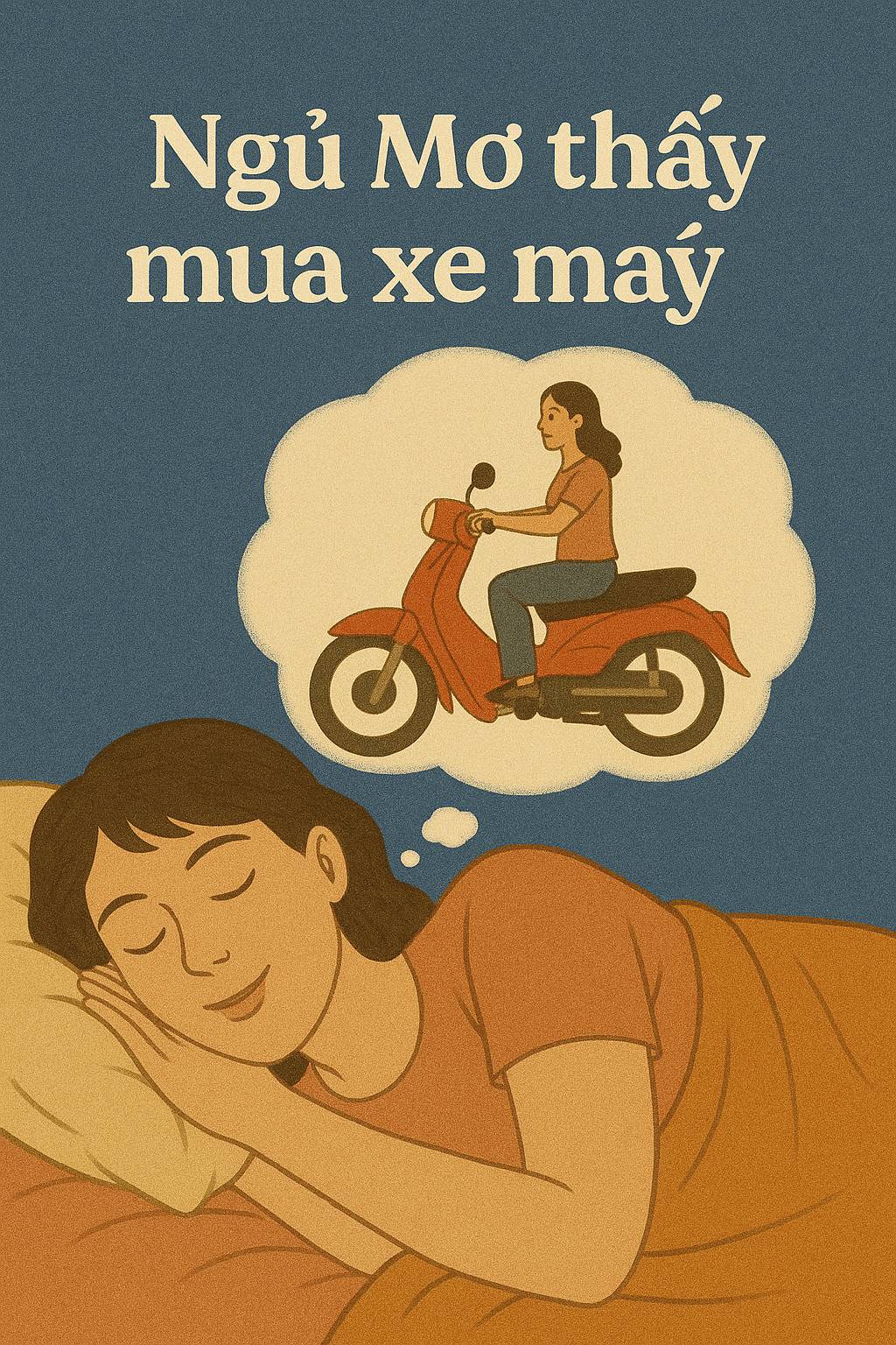 Mơ thấy mua xe máy là điềm gì? Đánh số mấy để gặp may?