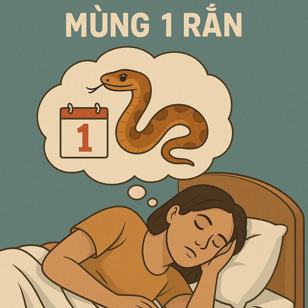 Mơ thấy mùng 1 rắn là điềm gì? Đánh số mấy