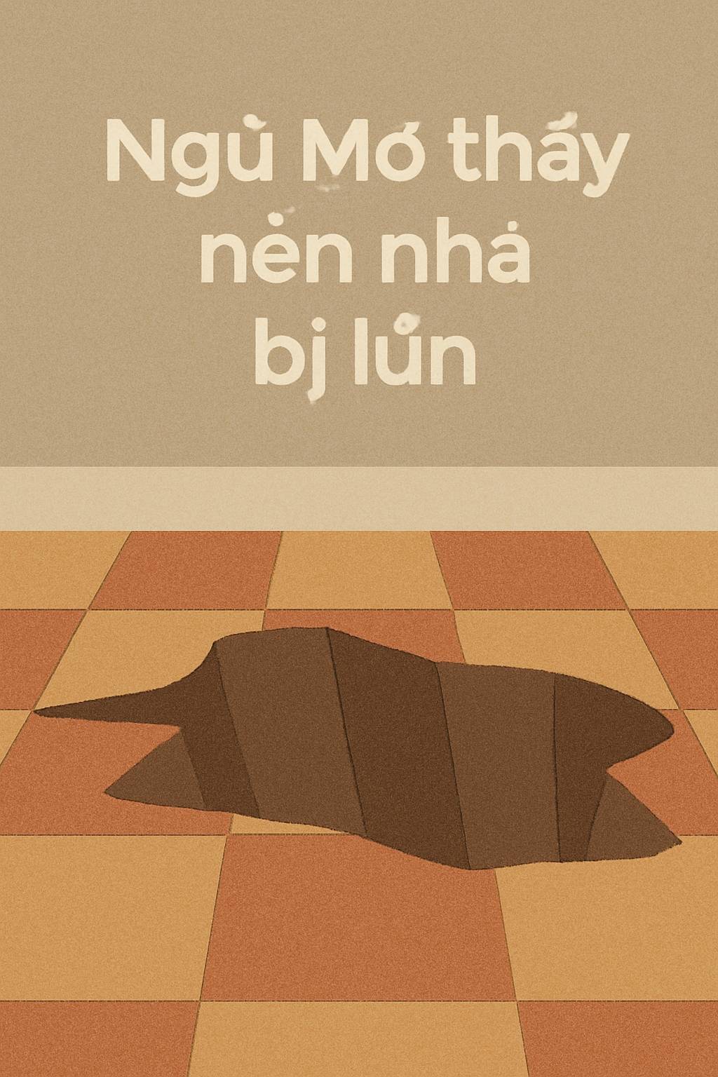 Mơ thấy nền nhà bị lún là điềm gì? Đánh số mấy