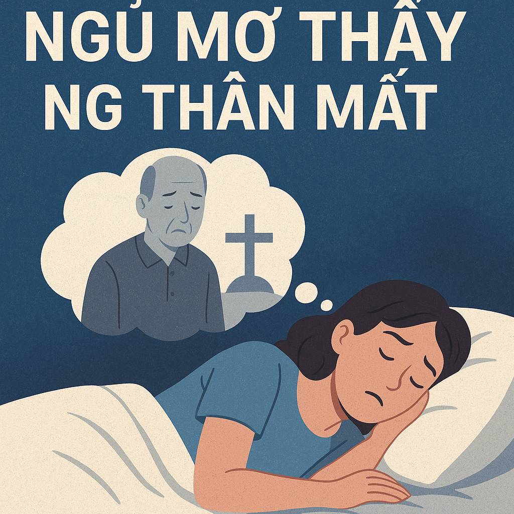 Mơ thấy người thân mất là điềm gì? Đánh số mấy?