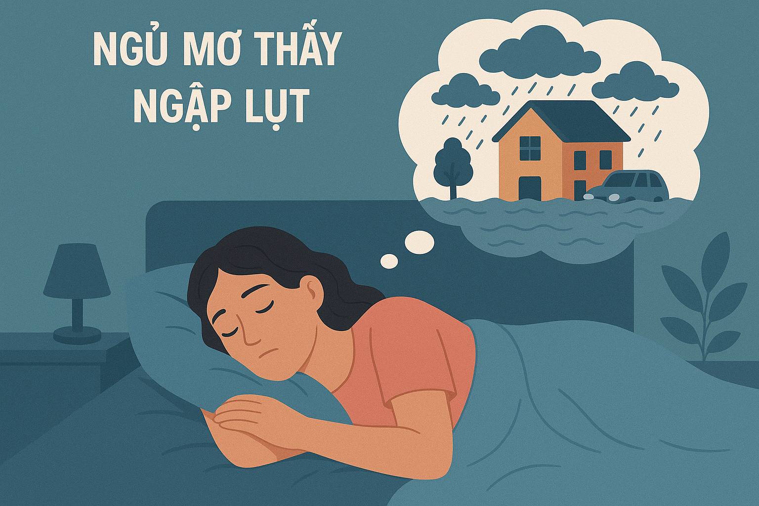 Mơ thấy ngập lụt là điềm gì? Đánh số mấy