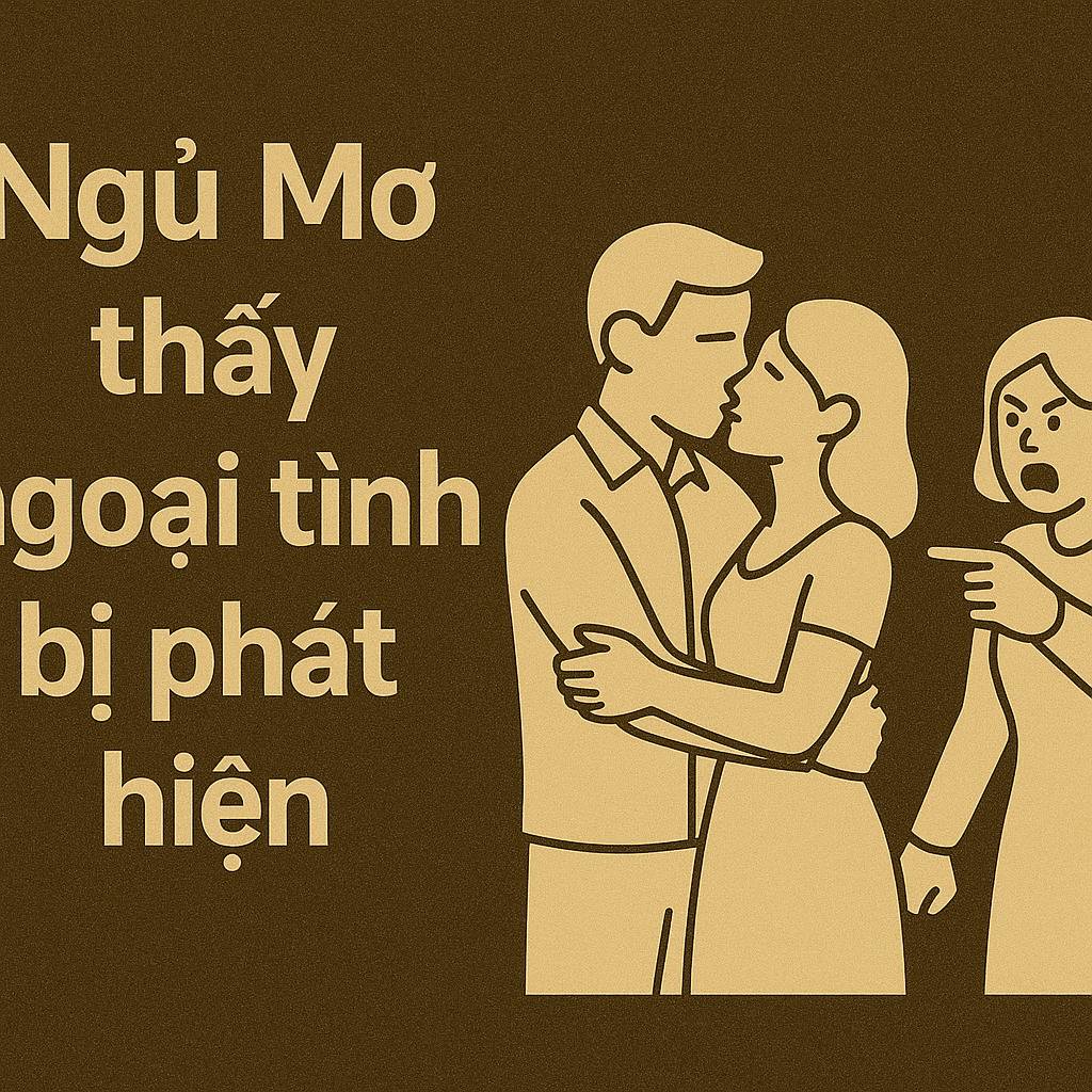 Mơ thấy ngoại tình bị phát hiện là điềm gì? Đánh số mấy?
