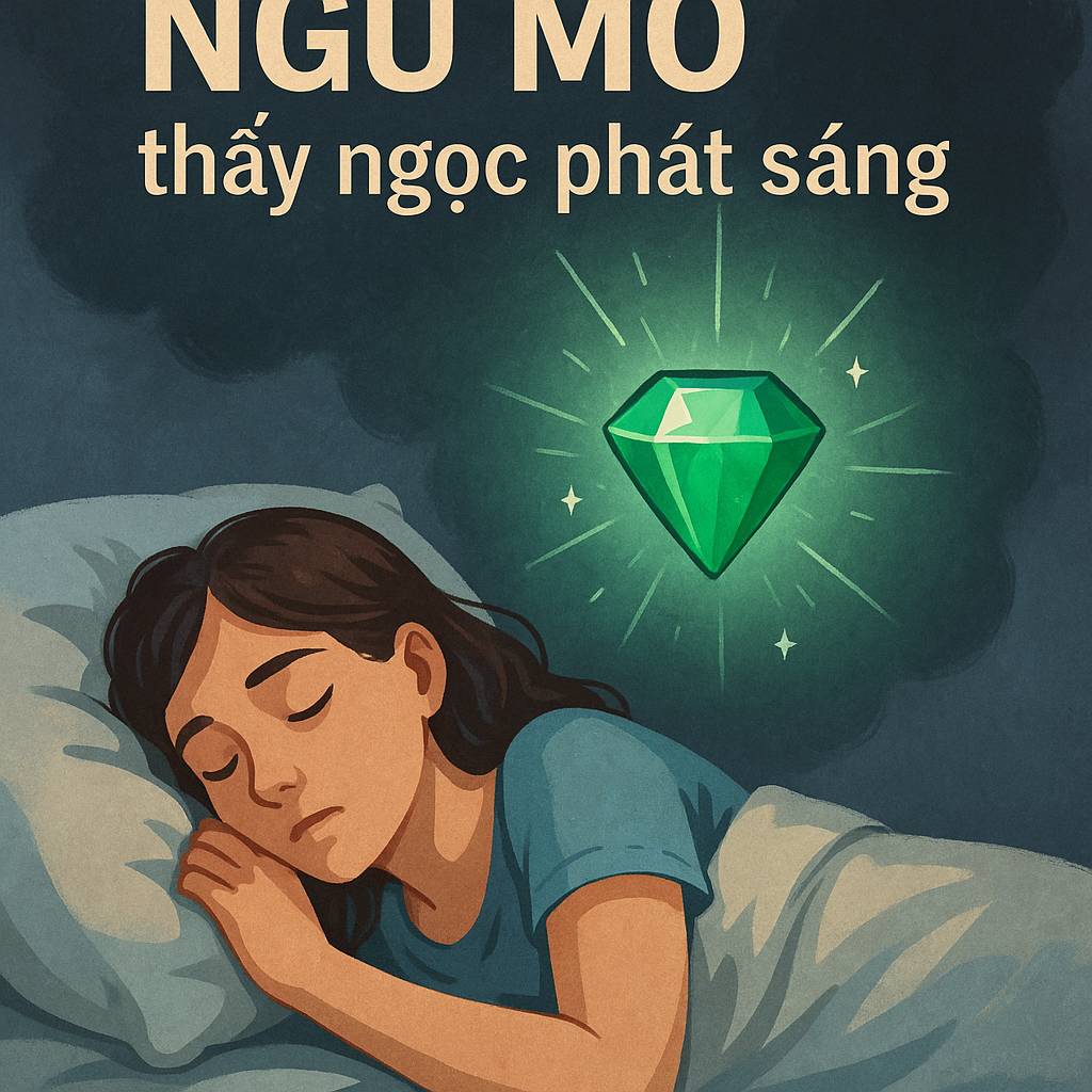 Mơ thấy ngọc phát sáng là điềm gì? Đánh số mấy