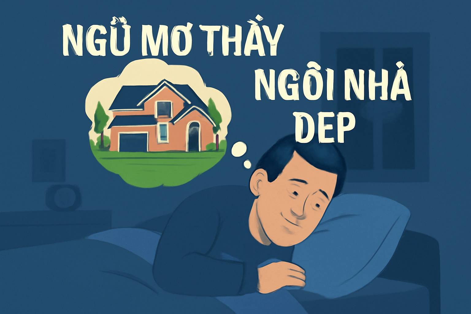 Mơ thấy ngôi nhà đẹp là điềm gì? Đánh số mấy?