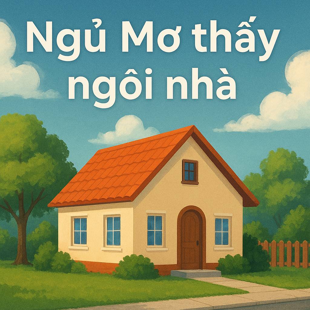 Mơ thấy ngôi nhà là điềm gì? Đánh số mấy