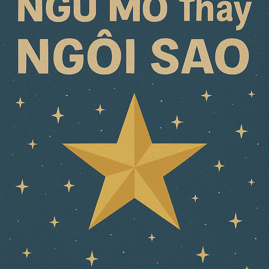 Mơ thấy ngôi sao là điềm gì? Đánh số mấy?